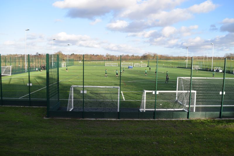 New Pitch at Glyn School x 2. Credit: GLF Schools