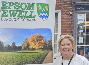 Hannah Dalton, leader of Epsom and Ewell Borough Council. (Credit: Epsom and Ewell Borough Council)