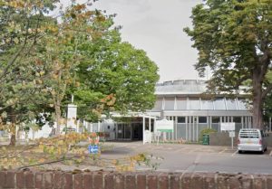 View of Bourne Hall and Museum, Spring Street, Ewell. (Credit: Google Street View)