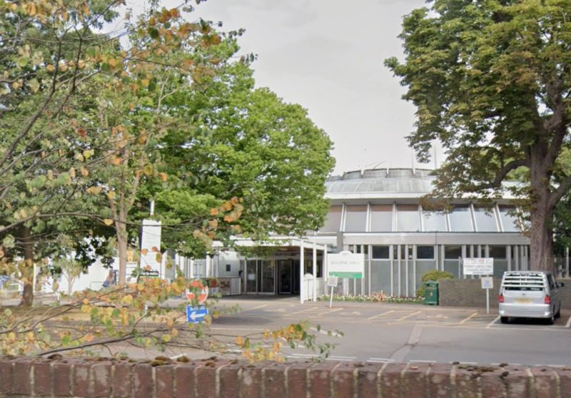 View of Bourne Hall and Museum, Spring Street, Ewell. (Credit: Google Street View)