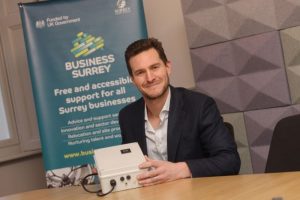 Dorian Isaacson, of Rhevia, received funding from the Surrey Economic Growth Fund