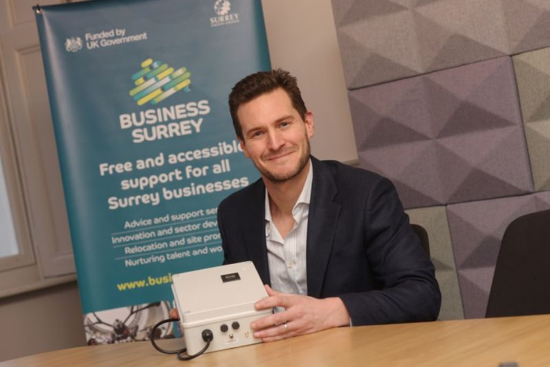 Dorian Isaacson, of Rhevia, received funding from the Surrey Economic Growth Fund