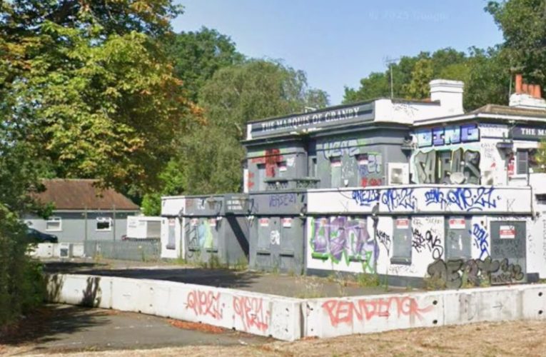 Council’s refusal leaves Esher’s Marquis of Granby derelict