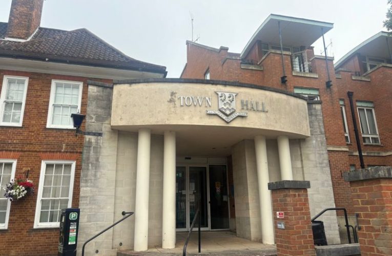 Epsom and Ewell Borough Council town hall. (Credit: Emily Dalton/ LDRS)