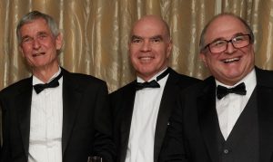 From left to right: Professors Philip Walker, Zsolt Podolyák and Patrick Regan