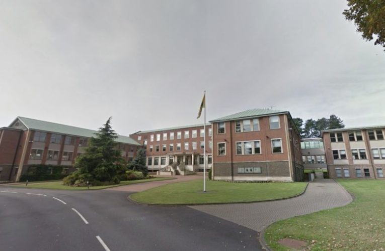 Former Aviva site in Pixham Lane, near Dorking (image Google)