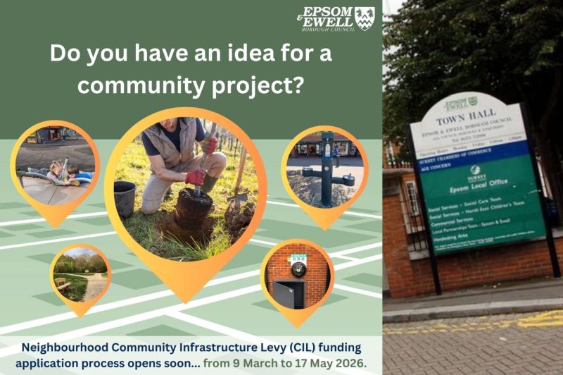 CIL promo poster against Town Hall