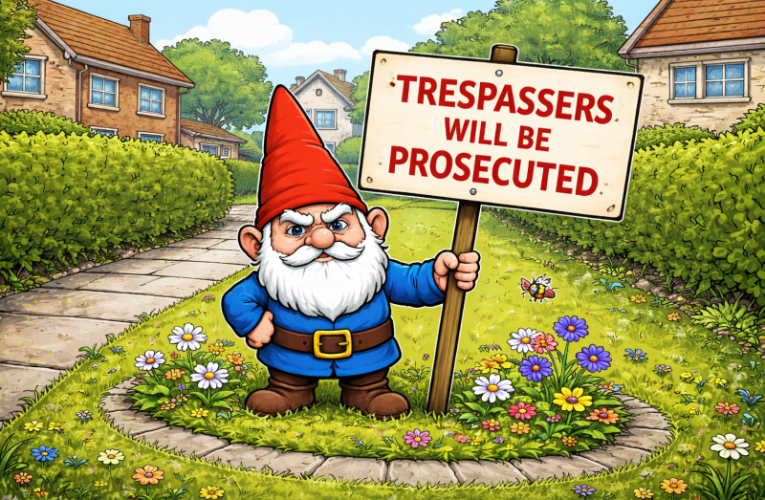 Dorking gnome fails in bid to win property rights