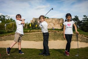 Junior golfers at Horton Golf Club
