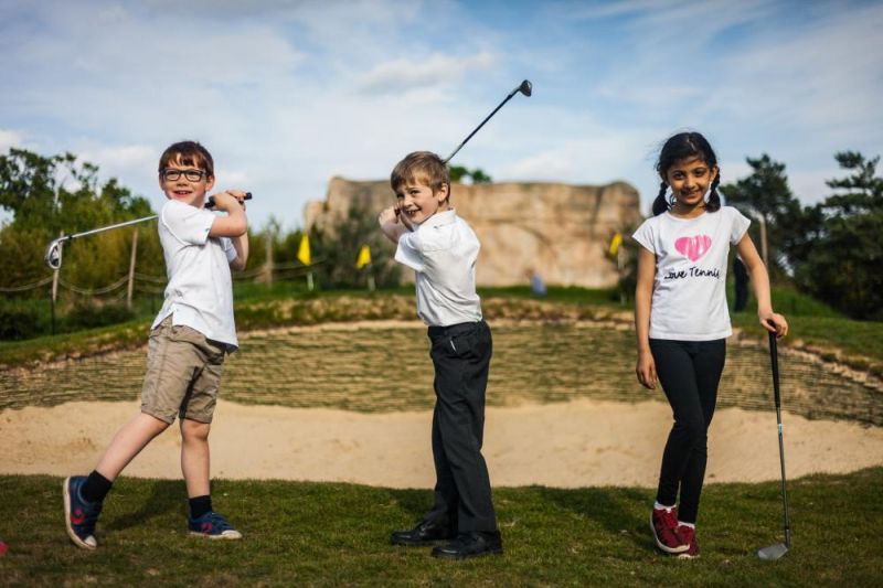 Junior golfers at Horton Golf Club