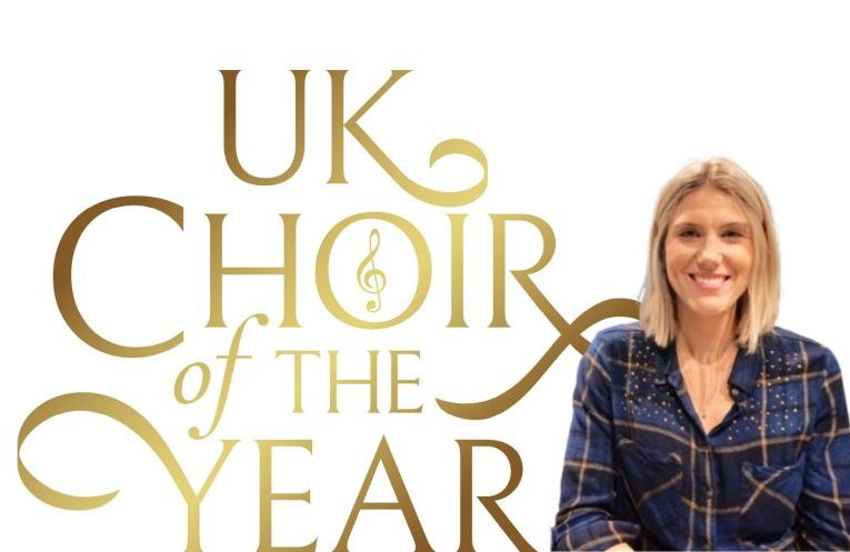 Lucy Mitchell with UKCOY logo