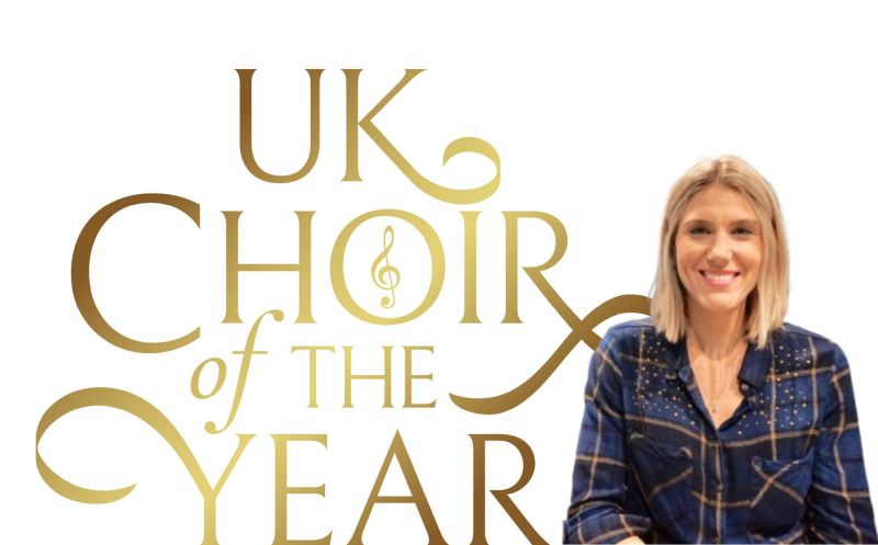 Lucy Mitchell with UKCOY logo