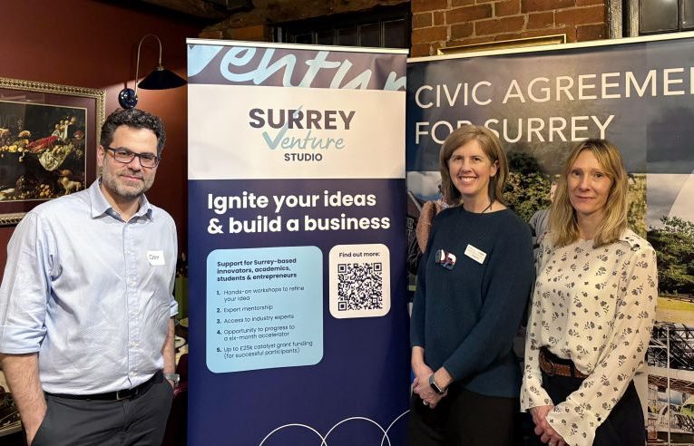 Surrey tech pioneers get £25k boost in start-up drive