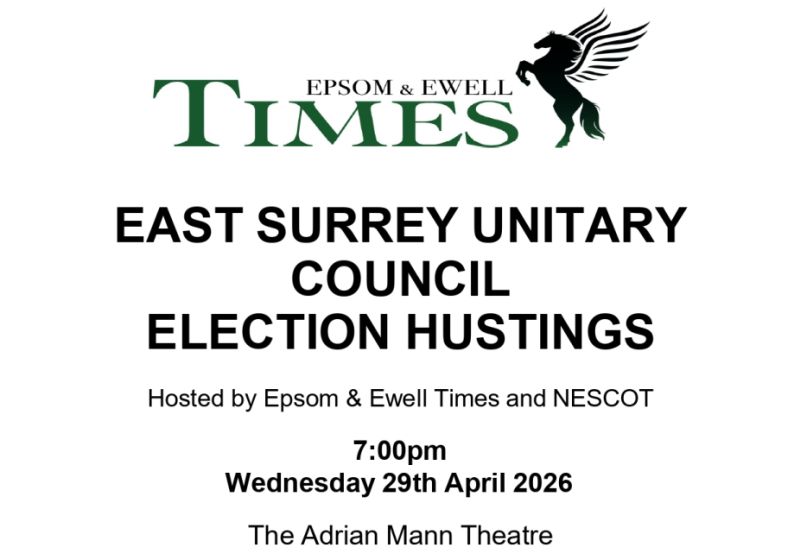 Poster for hustings