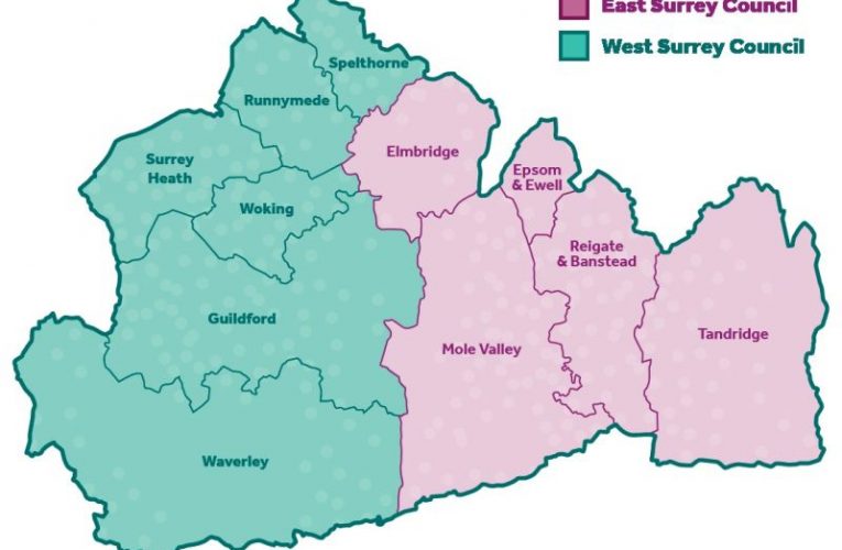 Elections Maps Surrey East And West