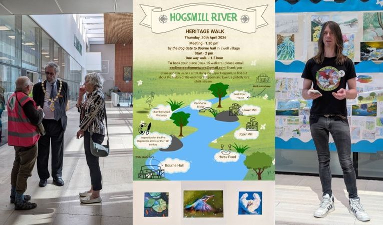 Mayor attends Living rivers exhibition