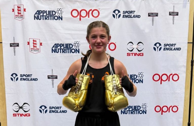 Epsom boxer Amelia, 12, wins National Schools title