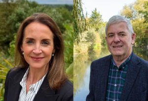 Cllrs Jane Austin and David Lewis will lead the Conservative groups at West and East Surrey Councils (image UGC