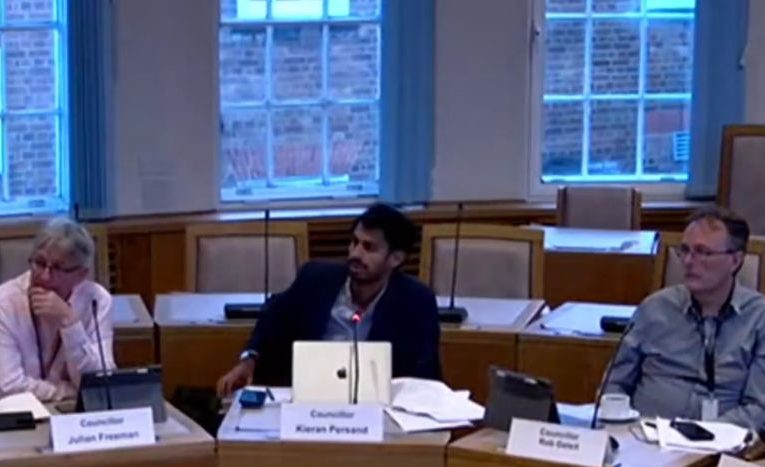 Cllrs Freeman, Persand and Geleit at LPPC meet