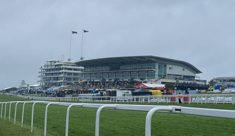 Grandstand at Epsom Derby Derby Day at 14:15