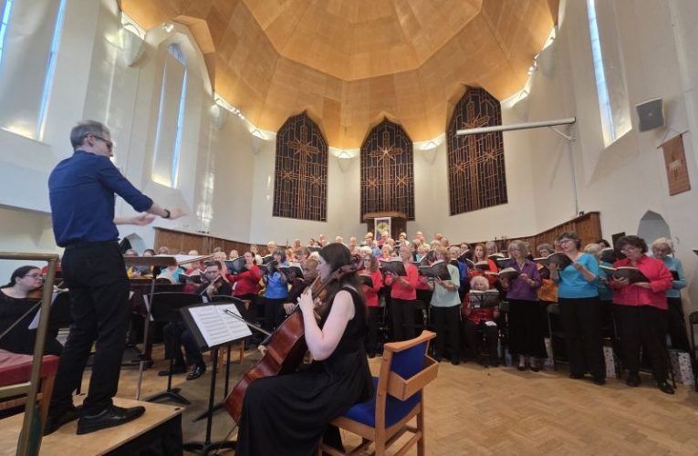 Epsom Choral Society in full flow