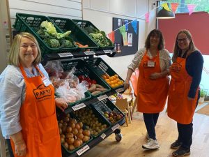 A foodbank pantry