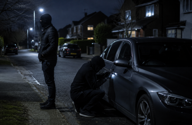 Surrey vehicle theft charge rate among lower-performing forces, figures show