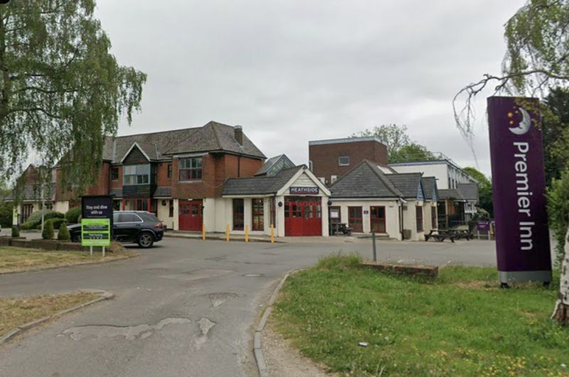Plans to demolish and expand the Epsom South Premier Inn were rejected (image Google)