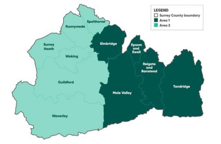 Surrey East West. (Credit: Elmbridge Borough Council) Permission for use.