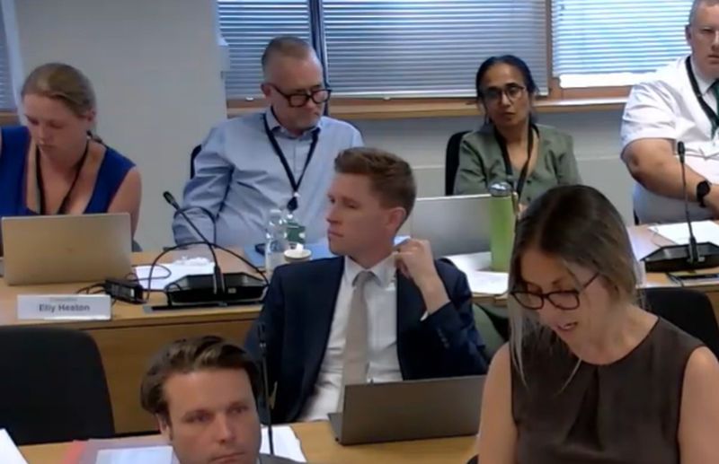Councillors debate the motion (Credit: East Surrey Shadow Authority)