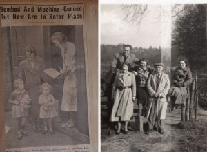 Compilation of exhibits in refugee exhibition.