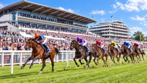 Epsom racing idealised