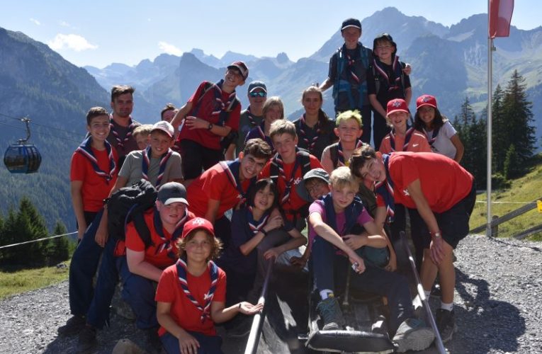 Epsom Scouts joined Swiss adventure