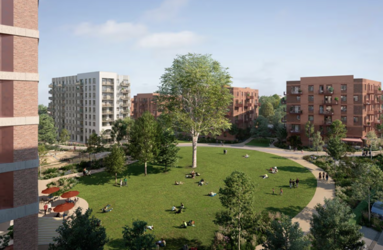 Plans for Bull Hill Leatherhead (image Leret Group_